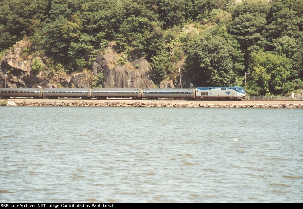 "Capital Corridor" cruises south along the river